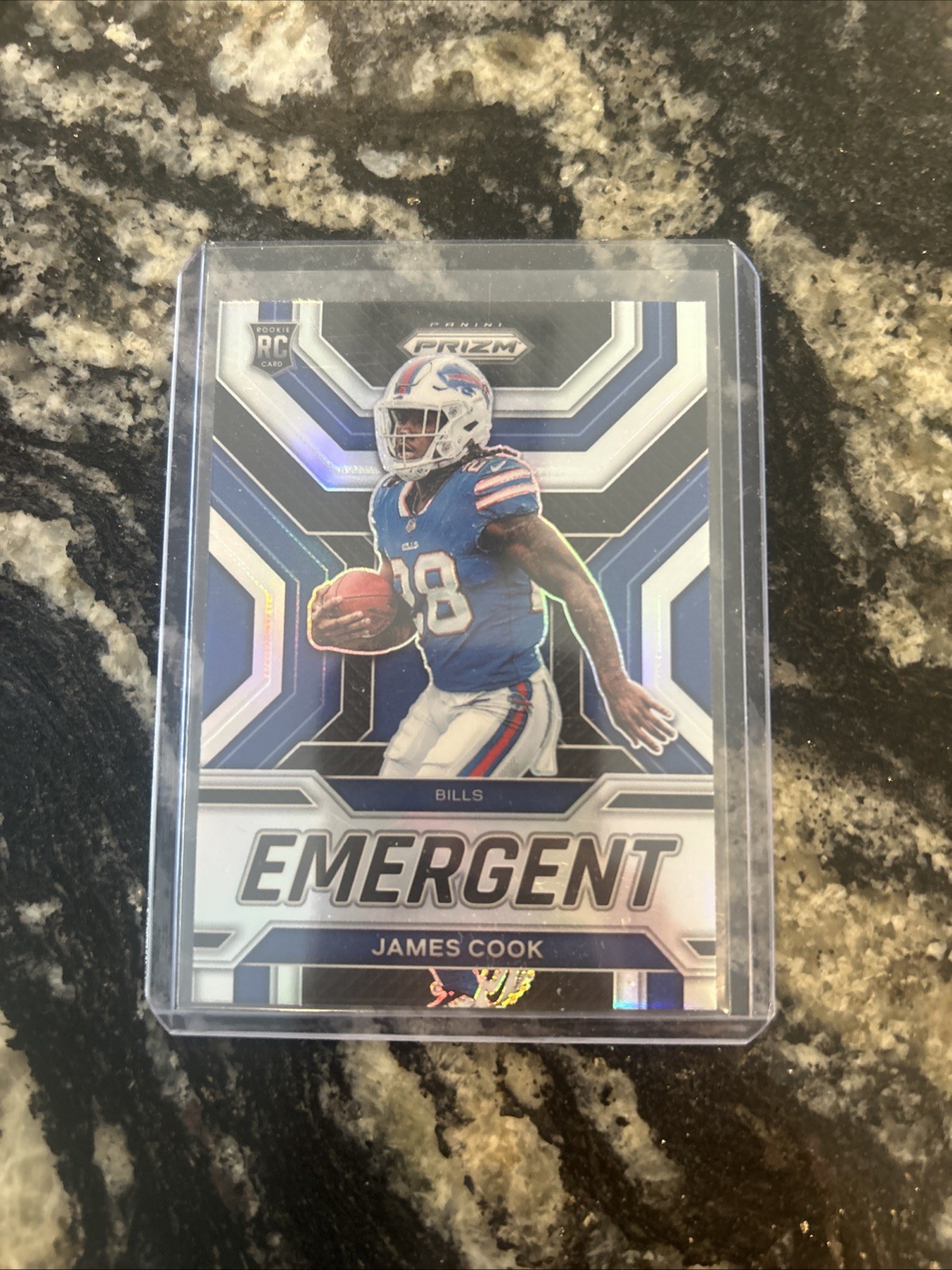 2022 Panini Prizm - Emergent James Cook #E-13 Silver Prizm (RC)