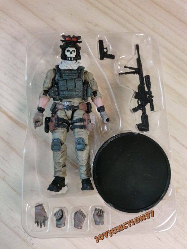 1/18 Scale Call of Duty Ghost and Accessories Action Figure