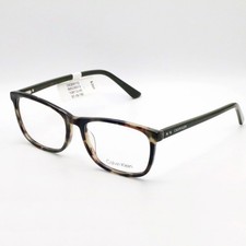NEW Calvin Klein Olive Tortoise Eyeglasses Frames CK20511G 57-18-150 NWT