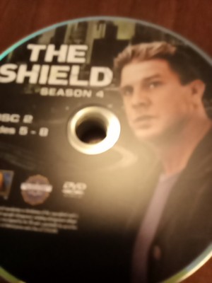 THE SHIELD SEAS4 DISC2 DVD DISC ONLY USED TESTED FREESHIP NOTRACKING