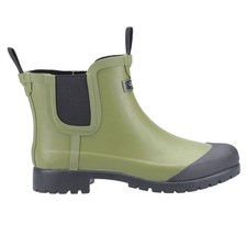 Image of Cotswold Blenheim Womens Waterproof Mid Ankle Wellies Wellington Boots Green