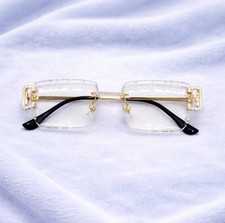 GRA Moissanite Clear Designer UV400 Glasses