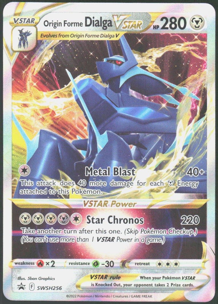 Origin Forme Dialga VSTAR SWSH256 Holofoil P SWSH: Sword & Shield... NM Pokemon