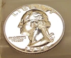 1954 Choice Proof Quarter 90%   Blazing Mirrored Surfaces #601 - 4