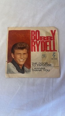 Vinyl 45 Giri Bobby Rydell The Door To Paradise I Wanna Thank You