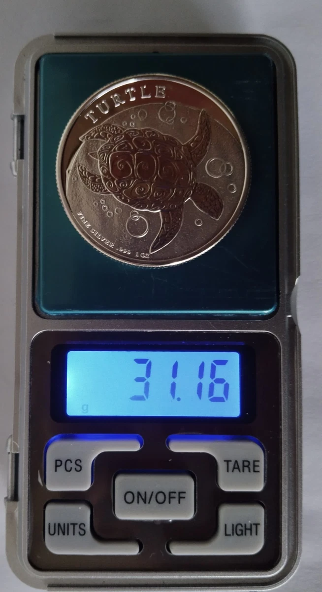 Moneda-Lingote de 1 Onza de Plata 999 - Niue "Tortuga Carey" de 2017
