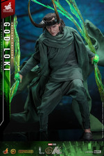 In Mano!!Nuovo Hot Toys DX41AE Modellino Loki 1/6 God Loki Artisan Edition