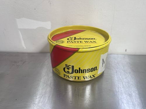 SC Johnson Paste Wax 16 oz Original 98% full Discontinued
