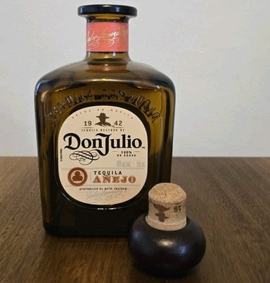 Don Julio ANEJO TEQUILA *Empty* Brown Glass Bottle 750ml