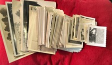 170 Black White Photograph Lot 1940s -1950s, People Animals Mixed Sizes