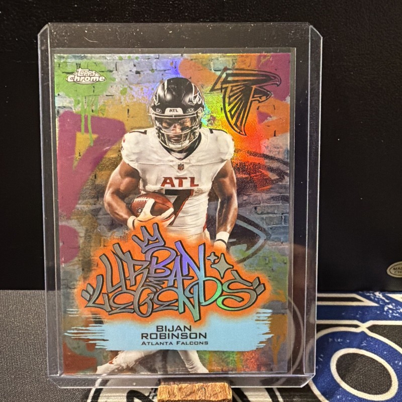 2025 Topps Chrome - Urban Legends Bijan Robinson #UL-14