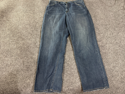 Sean John jeans 38x34 Mens relaxed straight gray Y2K baggy hip-hop