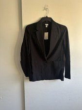 A New Day Women s Single Button Blazer Size S Black Long Sleeve
