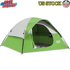 3-Person Dome Camping Tent Waterproof & Windproof Easy Setup Lightweight Shelter