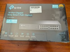 TP-LINK 16-Port Gigabit PoE Switch with 8-Por...
