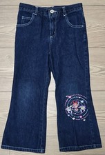 Vintage Power Puff Girls Jeans Embroidered Size 5 Cartoon Network 11x16 Girls