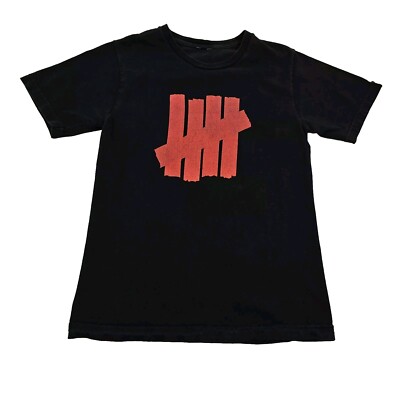 Herren Tshirt Undefeated 14 schwarz Größe XS