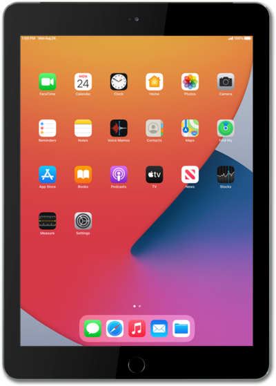 Apple iPad 8th Generation 32GB Storage Space Grey- WiFi