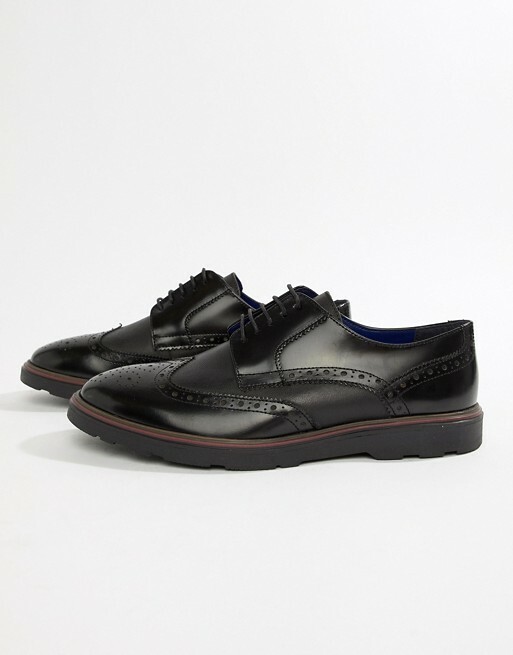 Nib Men\'s Black Laced Shoes NIB Men main image 3