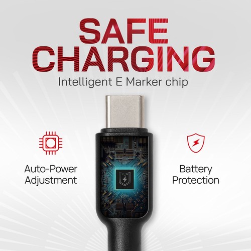 JuicEBitz® USB C na USB C kąt prosty 100W szybka pleciona ładowarka do telefonu kabel przewód - Zdjęcie 46 z 151