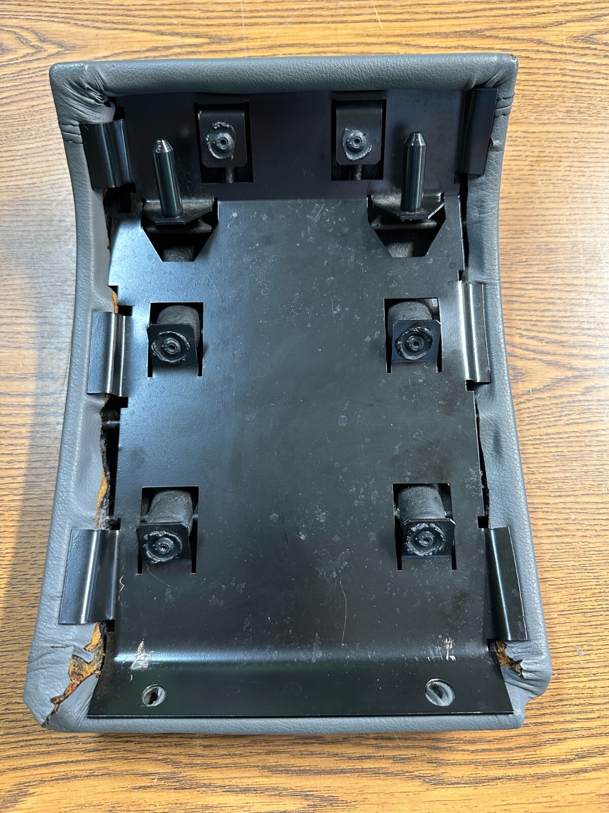 2003-2013 Maserati Quattroporte Left Side Knee Panel Fuse Box OBD Cover Gray