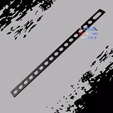 5 PCS 18" Metal Door Lock Car Stereo Secure Back Strap Mounting Bracket Black  