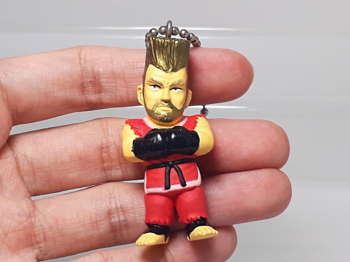 鉄拳3キーホルダー6セット Paul Phoenix Tekken III 3 Figure Keychain Namco Vintage Toy Japan