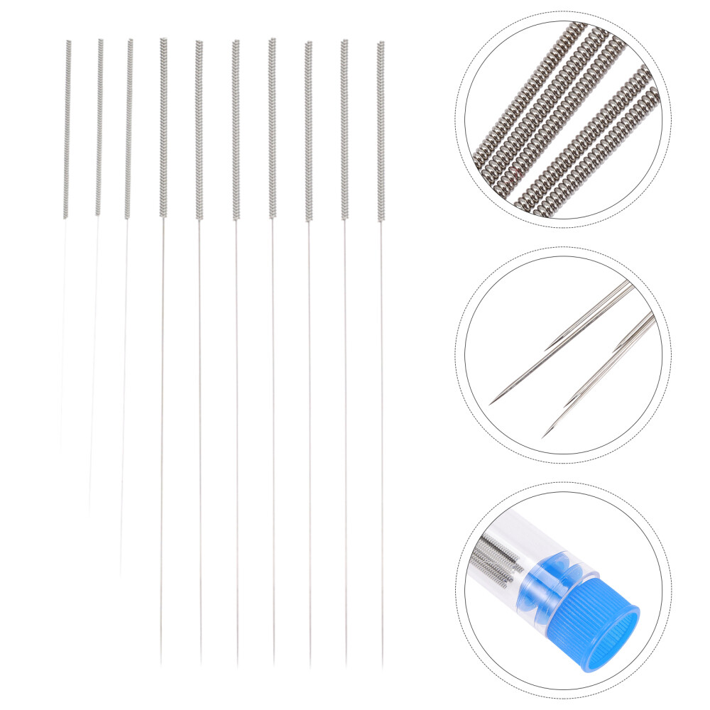 Printer Nozzle Cleaner Needle Cleaning Kit Pin Set Steel for-image