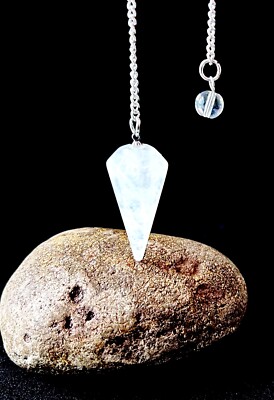 UK Natural Clear Quartz Point Wünschelrutengänger Pendel Wünschelradiästhesie Heilung