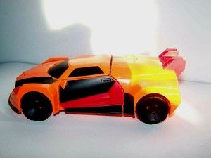 orange transformer toy