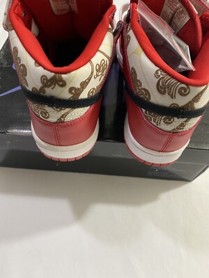 Pre-Owned Mens Size 7.5 Light Bone Nike SB Dunk Mid Linoleum  display picture 2