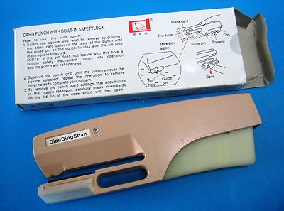 Card Puncher for 30 stitch Pattern Knitting machine Silver Reed/ Singer/ Studio