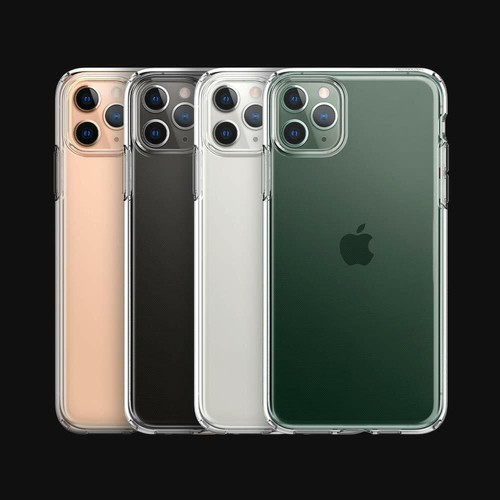 COVER CUSTODIA per PER APPLE IPHONE 11 11 PRO MAX TRASPARENTE MORBIDA SOTTILE - Foto 10 di 29