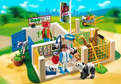 playmobil zoo care station