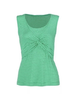 Cabi New NWT Gathered Tank #6355 green & white XS - XL Was $79 | eBay