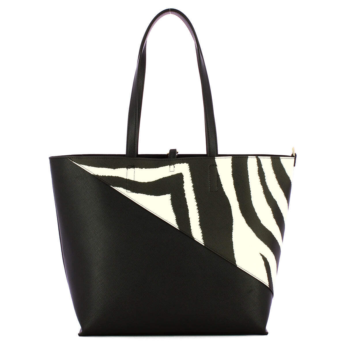 ゼノバースラピア　4枚 NEW Just Cavalli - Shopper Black White - 76RA4BU1ZSA85