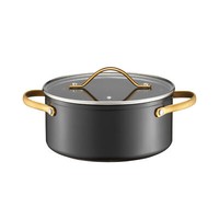 Kochtopf Induktion Deckel Topf Aluminium Antihaft Beschichtung 20 Cm / 2.8 L