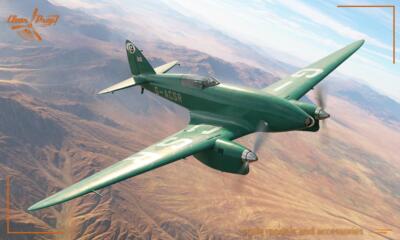 Clear Prop Models CP72051 1:72 de Havilland DH.88 Comet MacRobertson Trophy Air 