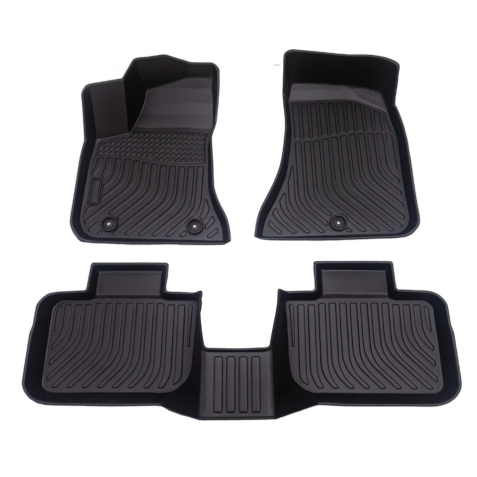Floor Mats Liners for 2011-2023 Dodge Charger/Chrysler 300 RWD TPE All Weather Foto 3 de 4