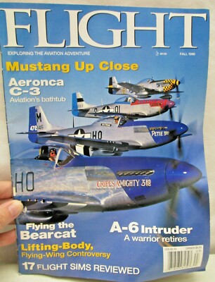 Flight Magazine Exploring The Aviation Adventure Fall 1996 Aerona C3 Bearcat
