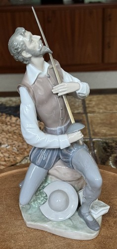Lladro Rare Figurine Don Quijote Oration~5357 Retired , Made In Spain - Picture 6 of 14