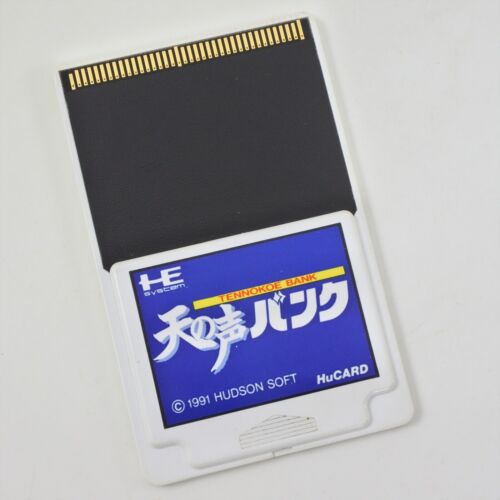 PC Engine Hu TEN NO KOE DATA BACK UP CARD Bank TenNoKoe Card Only pe - Picture 2 of 2