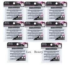 Ardell Duralash Double up Individual Knot-Free Eyelash Pack of  8 [ Choose Size]