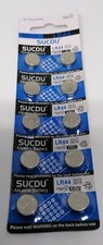 10 x AG13 LR44 SR44 L1154 357 A76 Toy Watch batteries button cells.