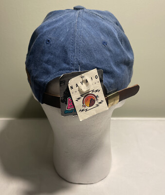 Vintage BULA Skiing Long Bill Strapback Hat Cap Brown