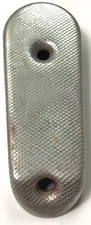  WWII GERMAN K98 98K RIFLE METAL WOODEN STOCK BUTT PLATE BUTTPLATE