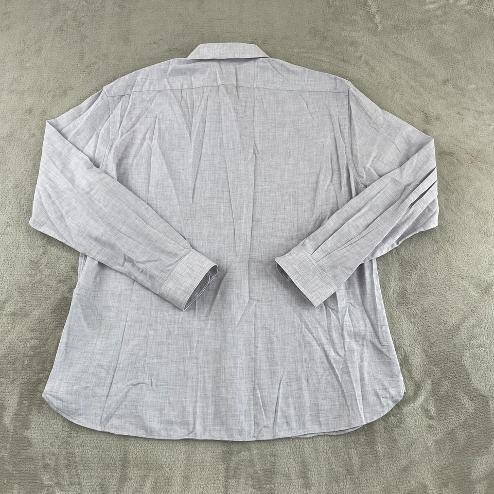 John Varvatos Shirts Men 16.5 32/33 Large Multi Slim Fit Long Sleeve Lot of 3 - Image 4 of 4