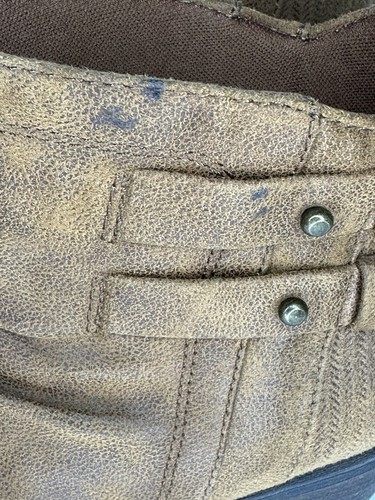 Botas al tobillo Bare Traps para mujer coñac Georgina bronceado gamuza talla 6 con cremallera - Imagen 7 de 10
