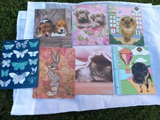 Lot Of 7 Vintage Portfolio Folders Keeper  Mead, Keith Kimberlin, Hana Deka