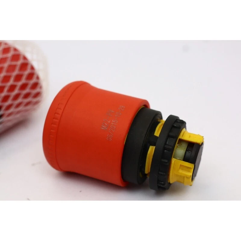 3Pcs Eaton Siemens M22-PV + 3SU1 Bouton-poussoir d'arrêt d'urgence (B92) - Photo 2/3